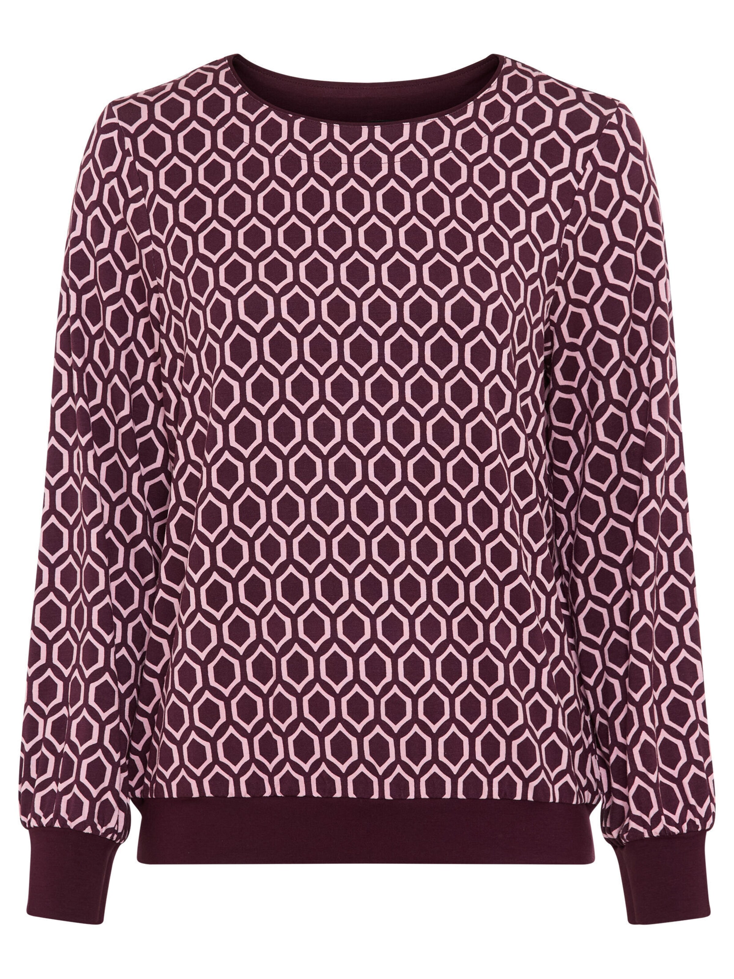 Olsen Shirt in Rood: voorkant