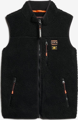 Superdry Väst i svart: framsida