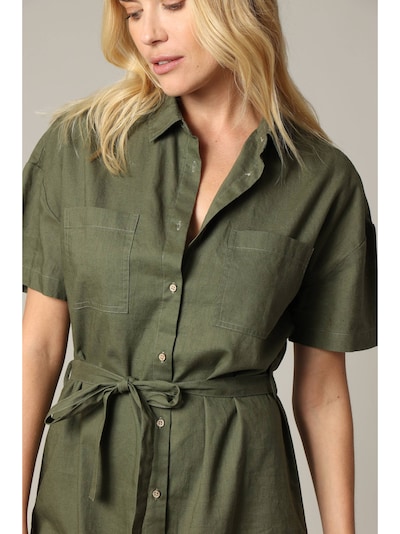 Deeluxe Shirt Dress 'Luana' in Khaki, Item view