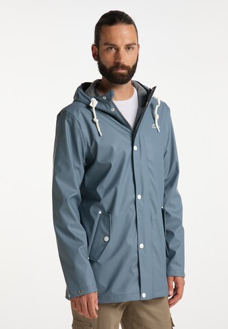 ICEBOUND Between-Season Jacket in Blue: front