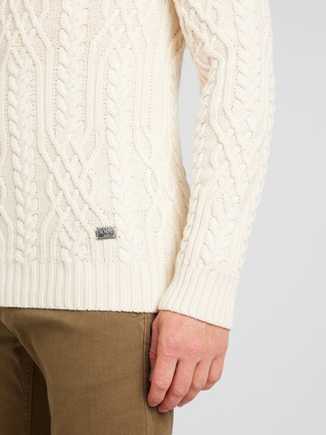 JOOP! Jeans Pullover 'Silano' in Weiß