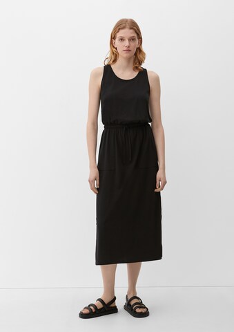 s.Oliver Summer Dress in Black: front