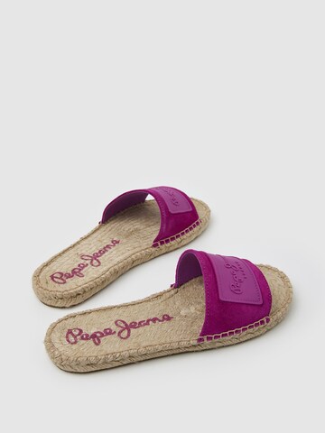 Pepe Jeans Pantolette 'Siva Berry' in Lila