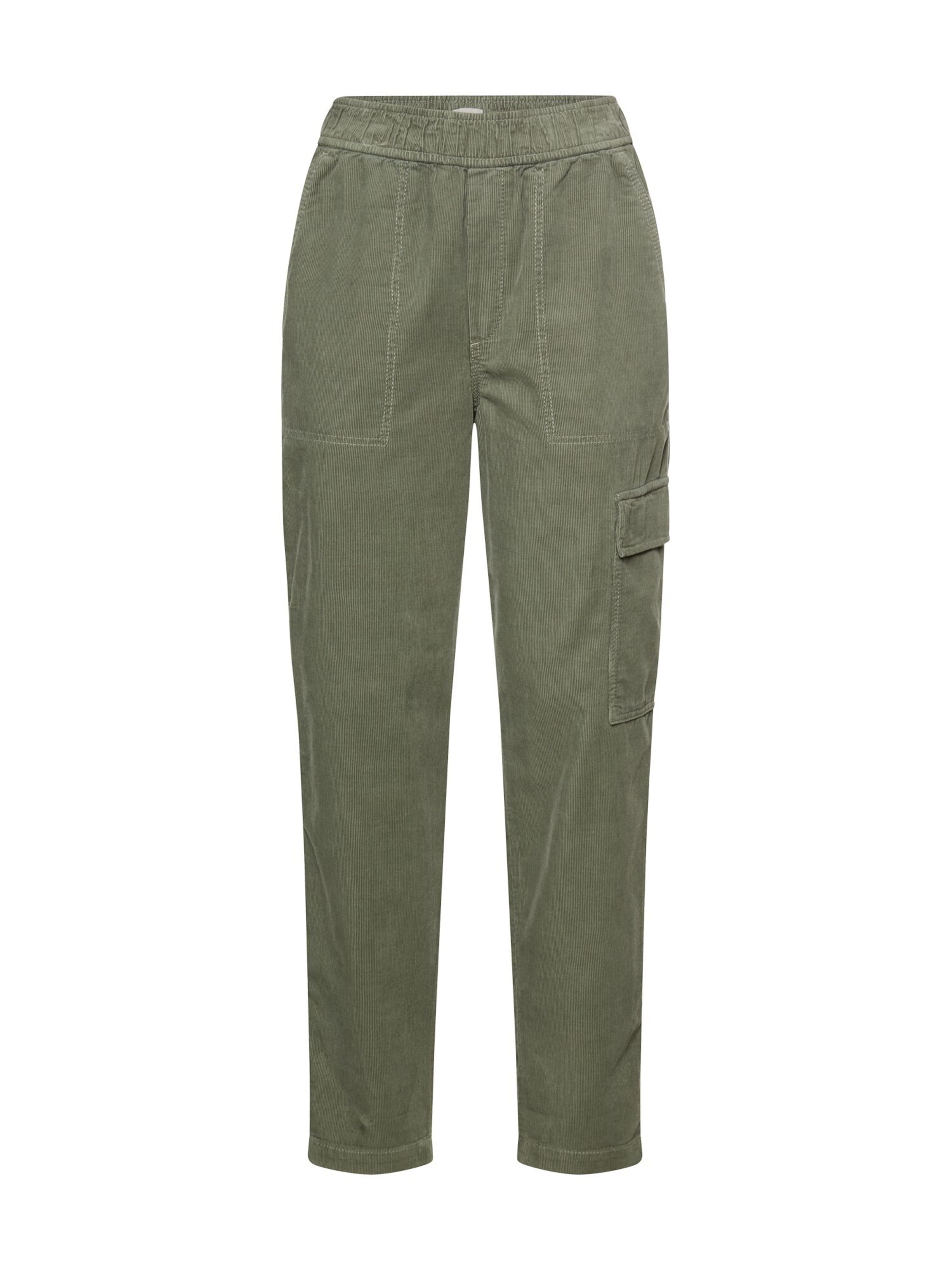 CAMEL ACTIVE Loose fit Cargo Pants in Green: front
