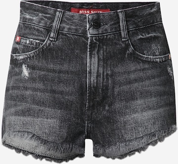 Miss Sixty Regular Jeans in Zwart: voorkant