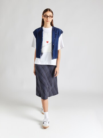 PIECES Shirt 'PCMAGIC' in White