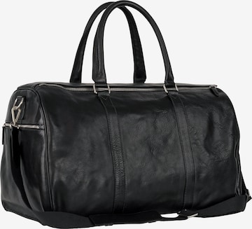 LEONHARD HEYDEN Travel Bag 'Bergamo' in Black