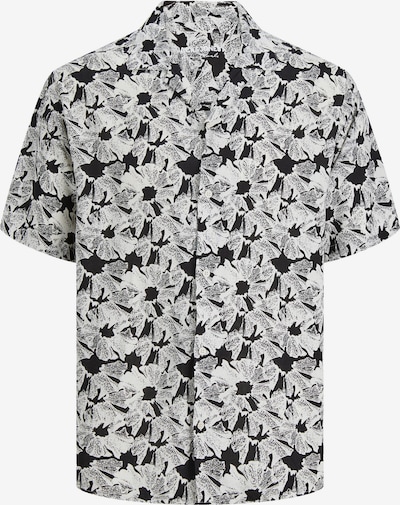 JACK & JONES Overhemd 'LUKE' in de kleur Zwart / Wit, Productweergave