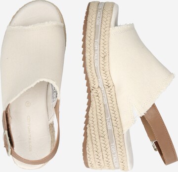 Sandales TOM TAILOR en beige