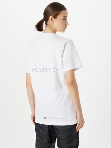 T-shirt fonctionnel 'Logo' ADIDAS BY STELLA MCCARTNEY en blanc