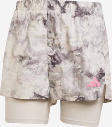Regular Pantaloni sport 'Own The Run' de la ADIDAS PERFORMANCE pe bej: față