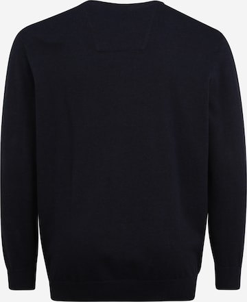 TOM TAILOR Men + Regular fit Sweater in Blue