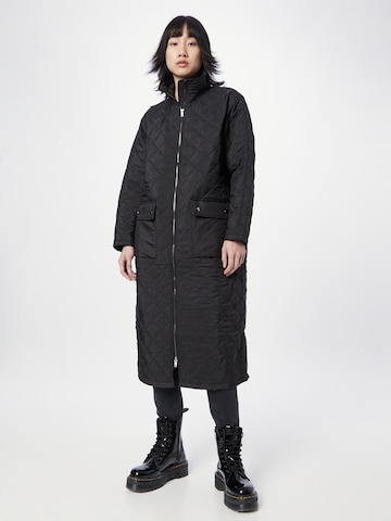 MSCH COPENHAGEN Between-Seasons Coat 'Whitney' in Black: front