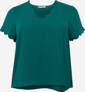 ABOUT YOU Curvy Shirt 'Fotini' in Green: front