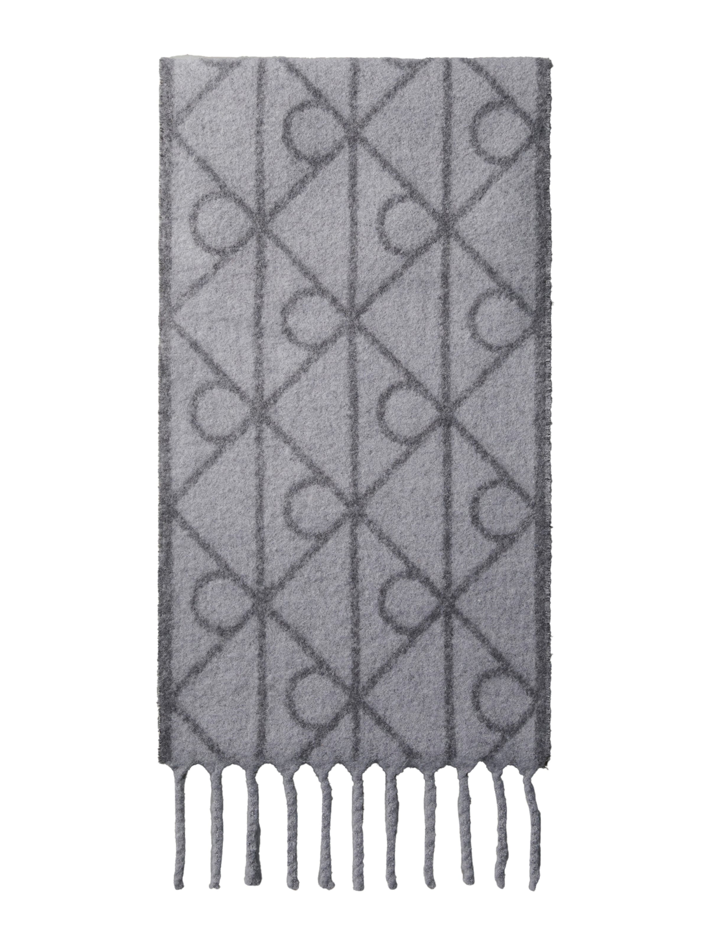 Écharpe Calvin Klein en gris : devant