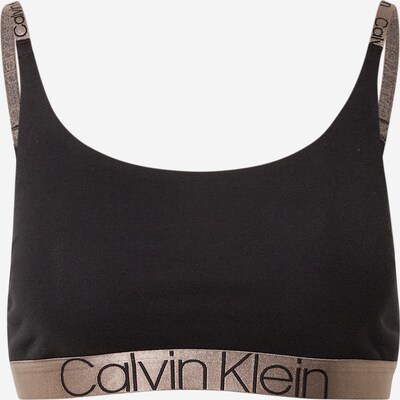 Calvin Klein Underwear Bralette in gold / schwarz, Produktansicht