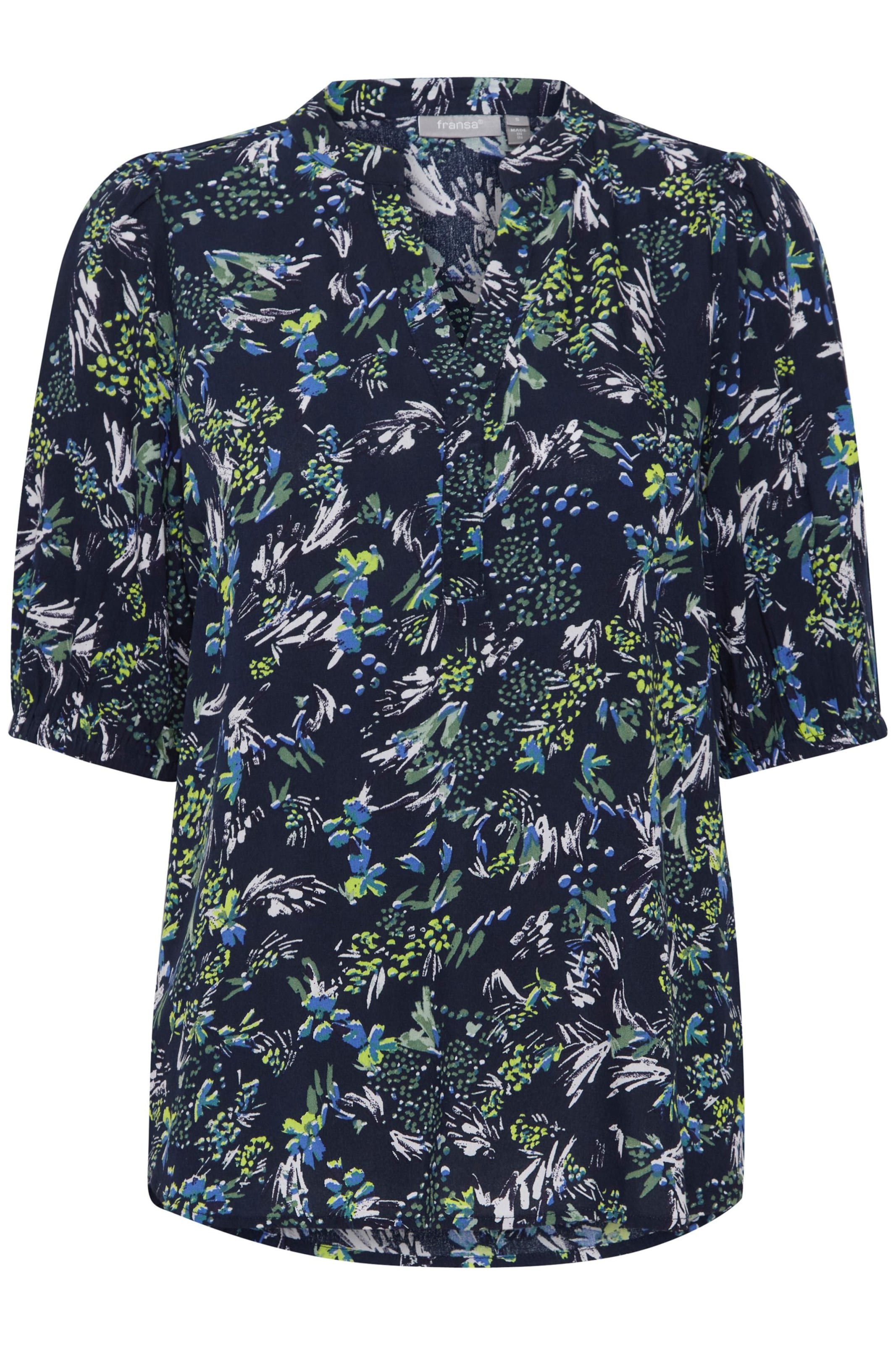 Fransa Blouse 'FRMerla' in Blue: front