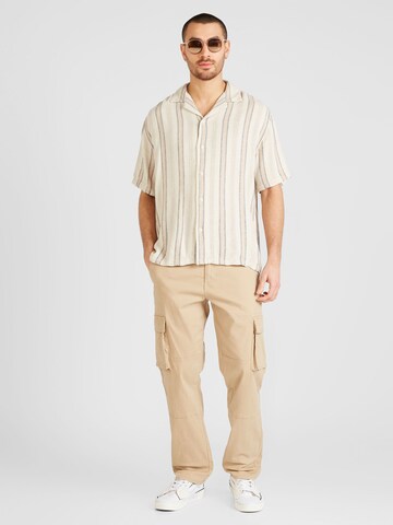 Only & Sons Regular Cargo Pants 'CAM STAGE' in Beige