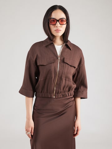 Geacă de primăvară-toamnă 'JDYFINN' de la JDY pe maro: față