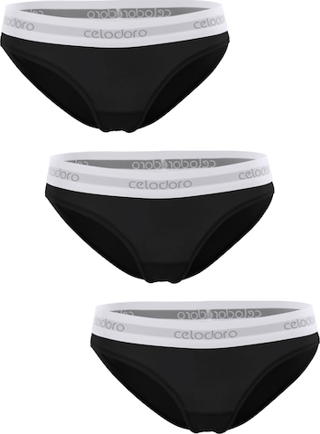 celodoro Panty 'Sport Comfort' in Black: front