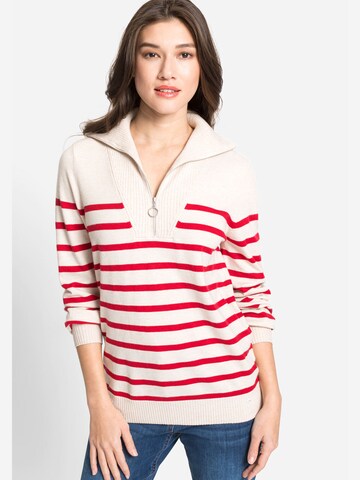 Olsen Pullover in Rot: Vorderseite