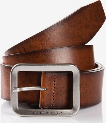 TOM TAILOR Belt in Brown: front