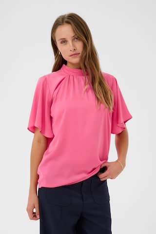 Chemisier 'SZAileen' SAINT TROPEZ en rose : devant