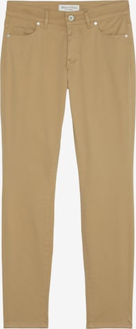 Marc O'Polo Slimfit Hose 'Alby' in Beige: Vorderseite