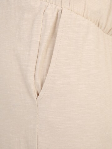 Tapered Pantaloni 'MLIvy' di MAMALICIOUS in beige