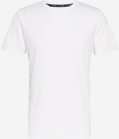 PUMA Funkcionalna majica | svetlo siva / bela barva, Prikaz izdelka