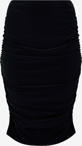 Yoek Skirt in Black: front