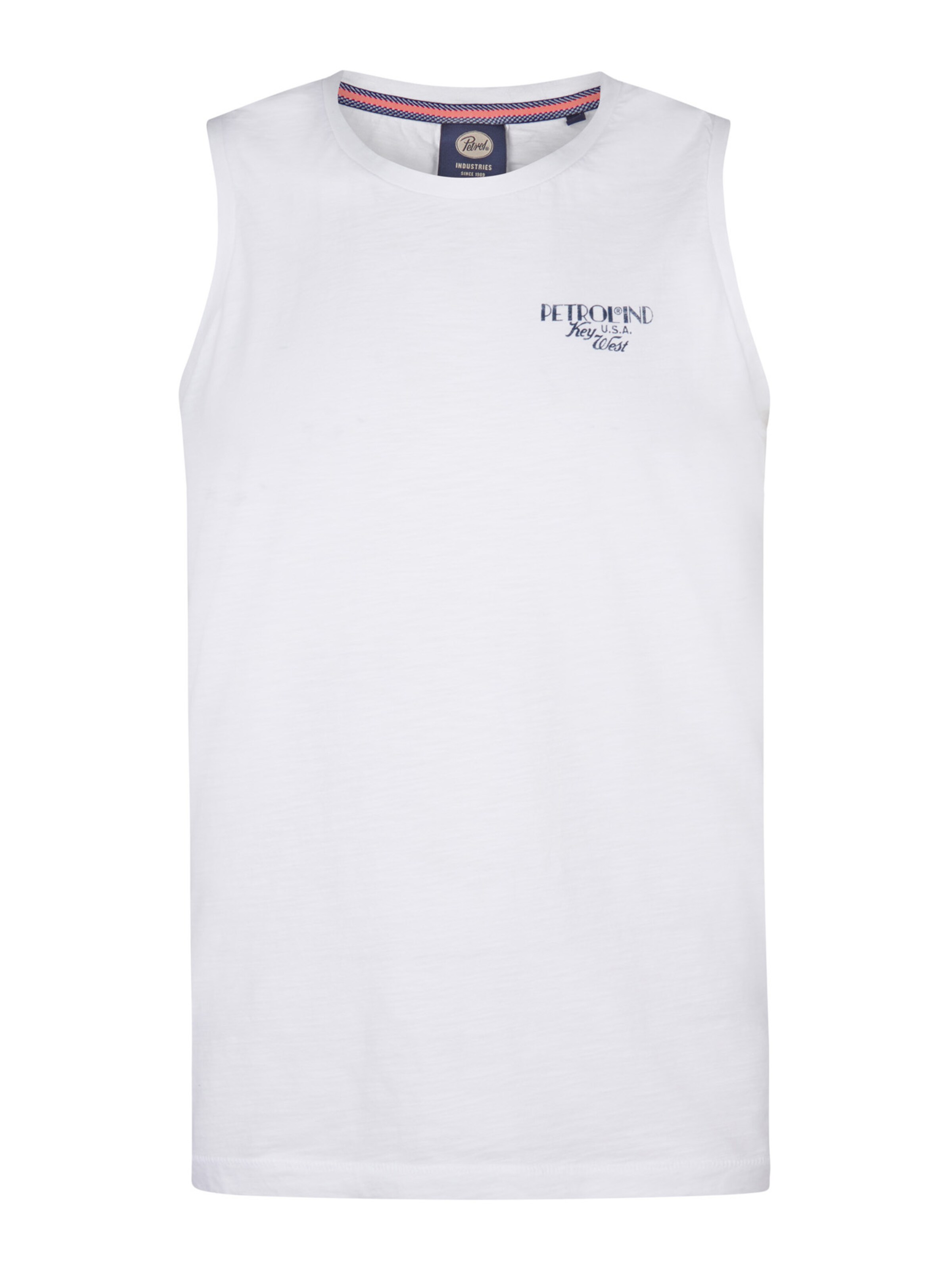 Petrol Industries Póló 'Bluewater' - fehér: elől