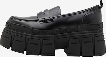 juoda BUFFALO Loaferai 'GOSPHER': priekis