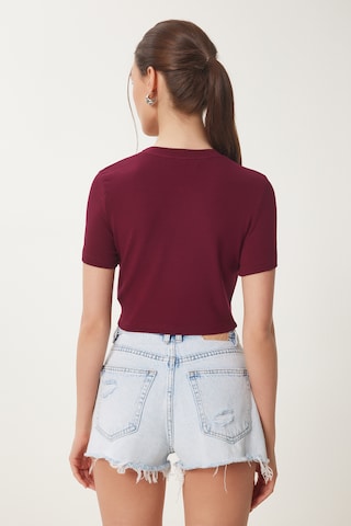 Happiness İstanbul Μπλουζάκι σε κόκκινο