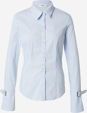 Hoermanseder Bluse in Blau: Vorderseite