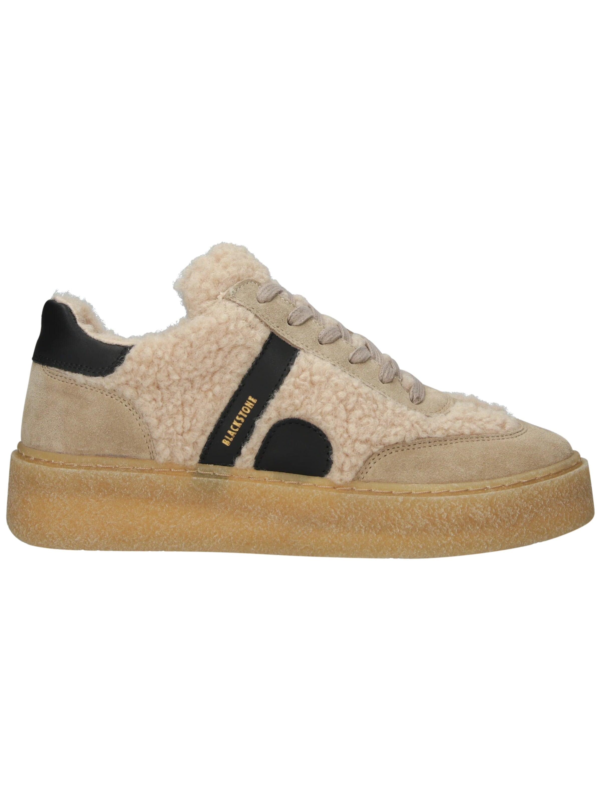 BLACKSTONE Sneakers laag 'Enjar Natuk EL423' in Beige: voorkant