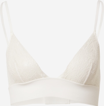 ETAM Triangle Bra 'SENTIMENT' in White: front