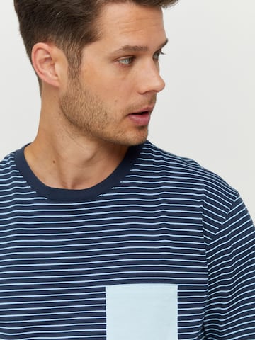 mazine Shirt ' Felton Striped T ' in Blue
