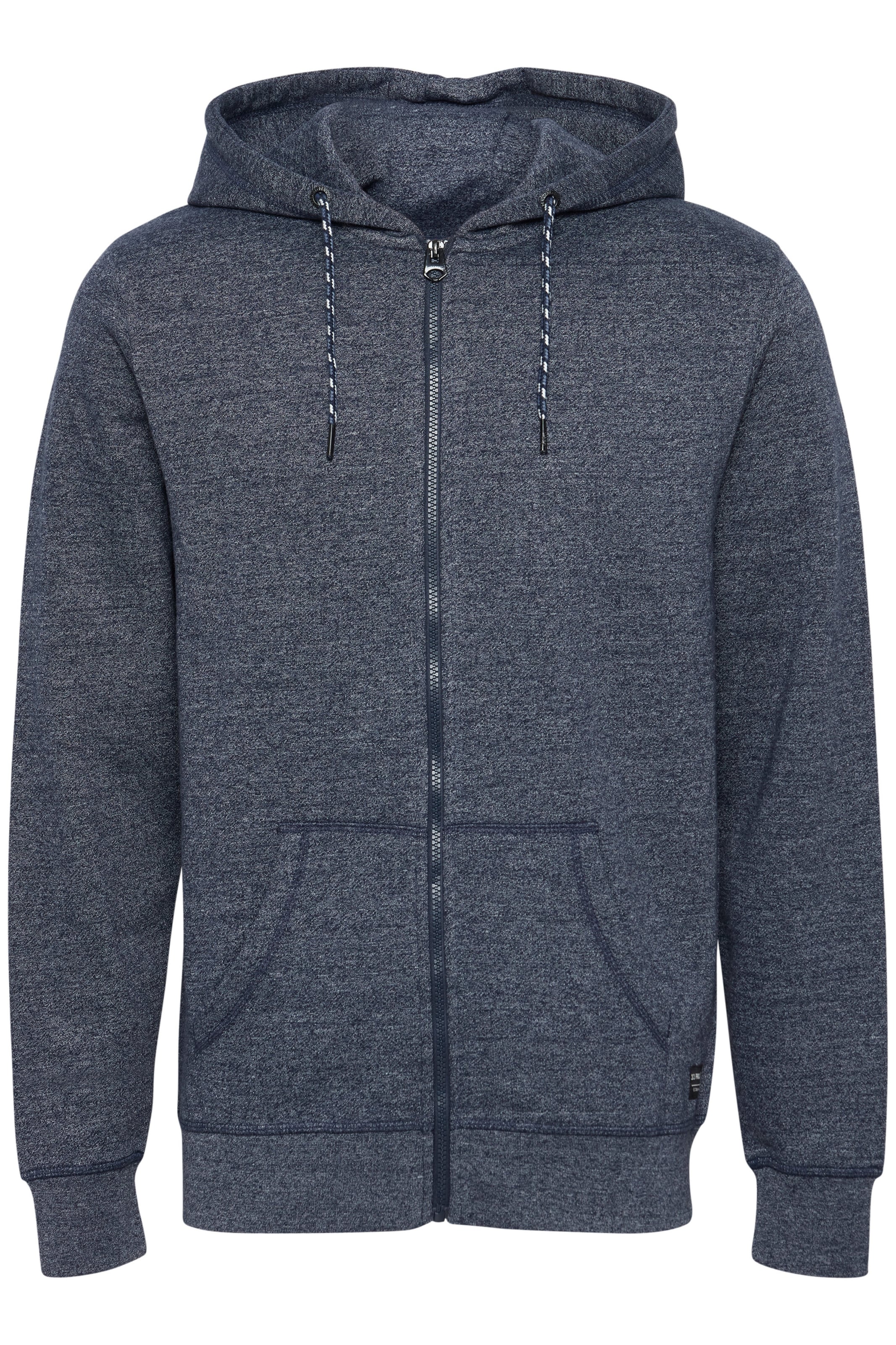 11 Project Sweatjacke 'OLIAS' in Blau: Vorderseite