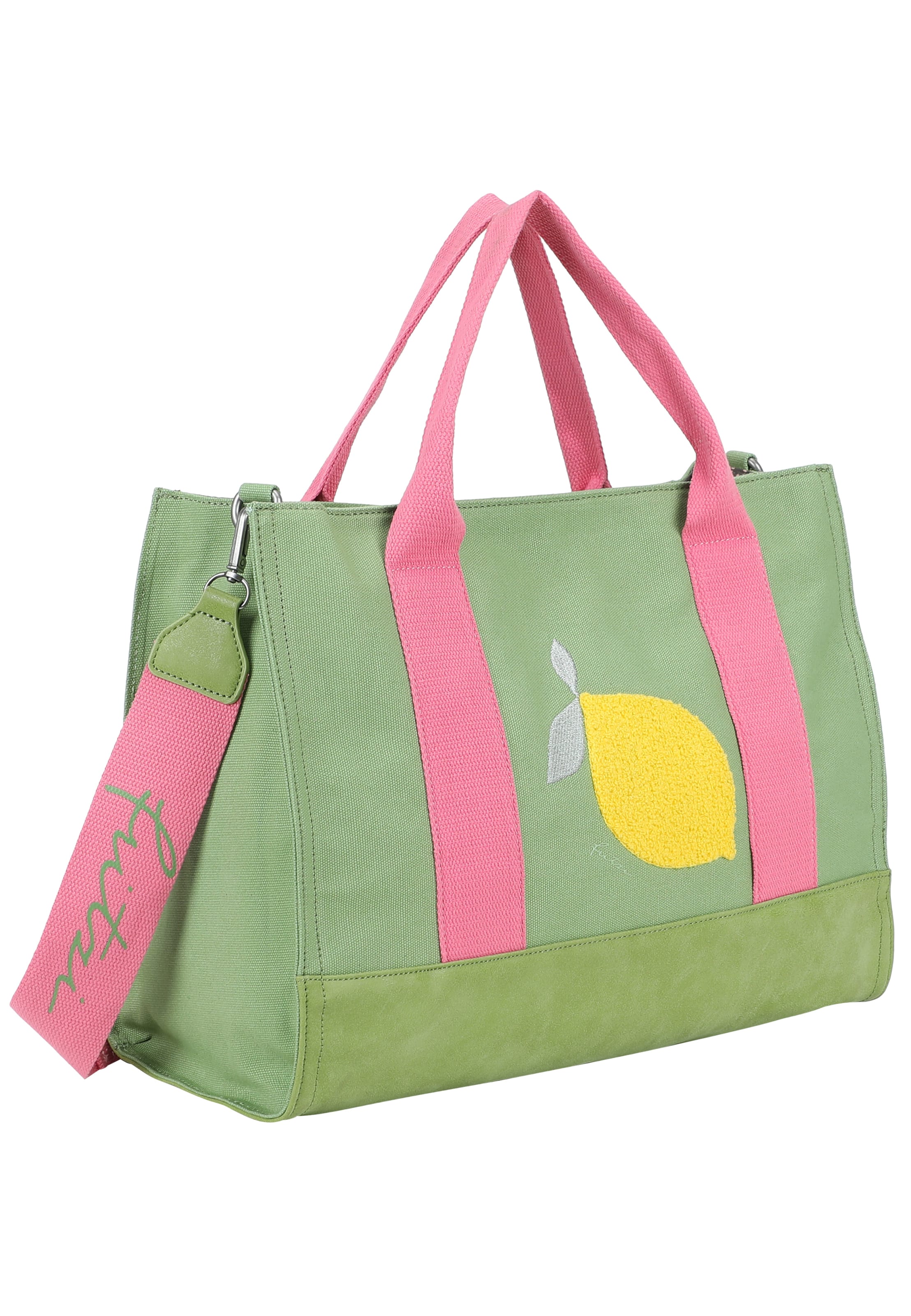 Shopper 'Tote Bag Limited Squeezy Lemon' di Fritzi aus Preußen in verde