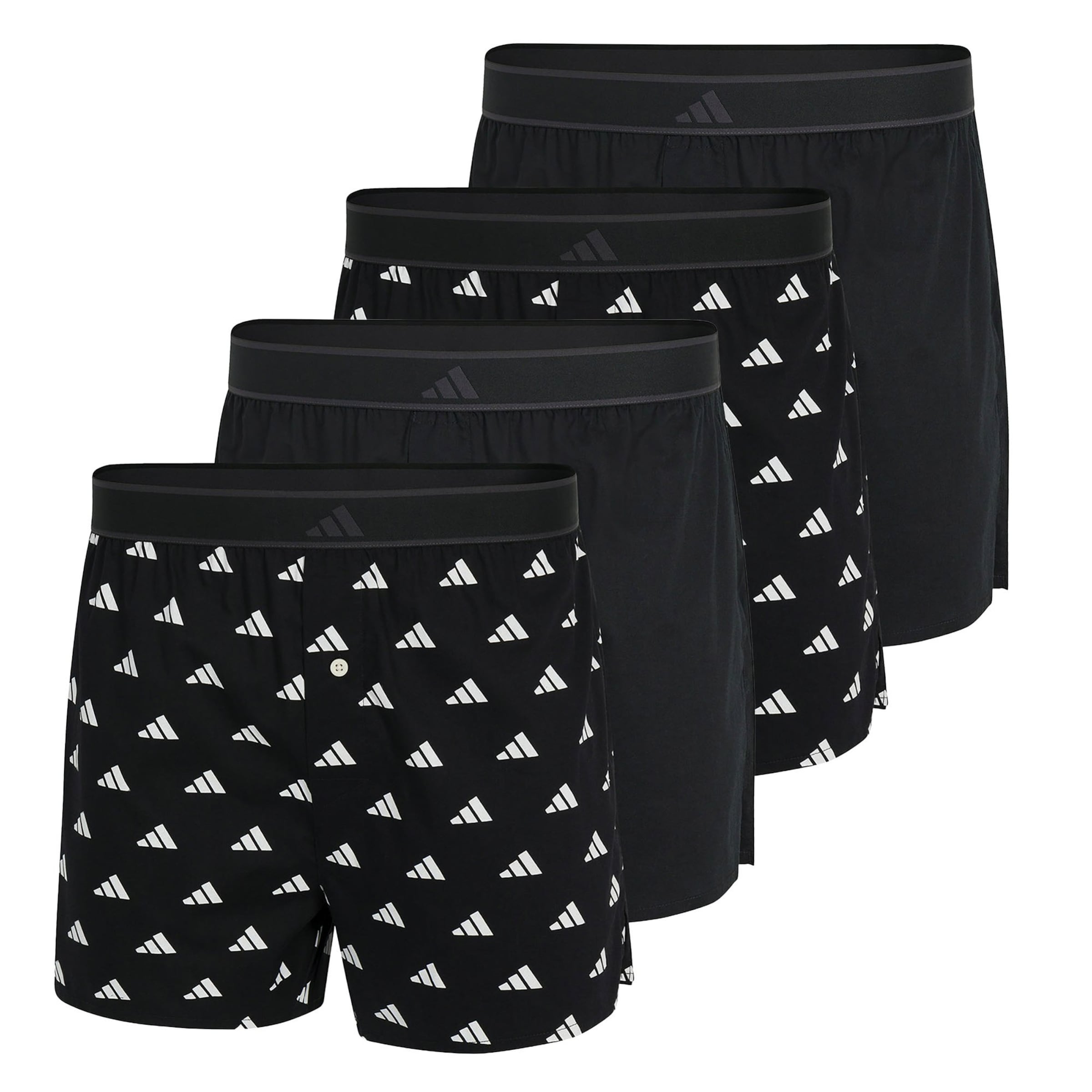 ADIDAS SPORTSWEAR Boxeralsók - fekete: elől