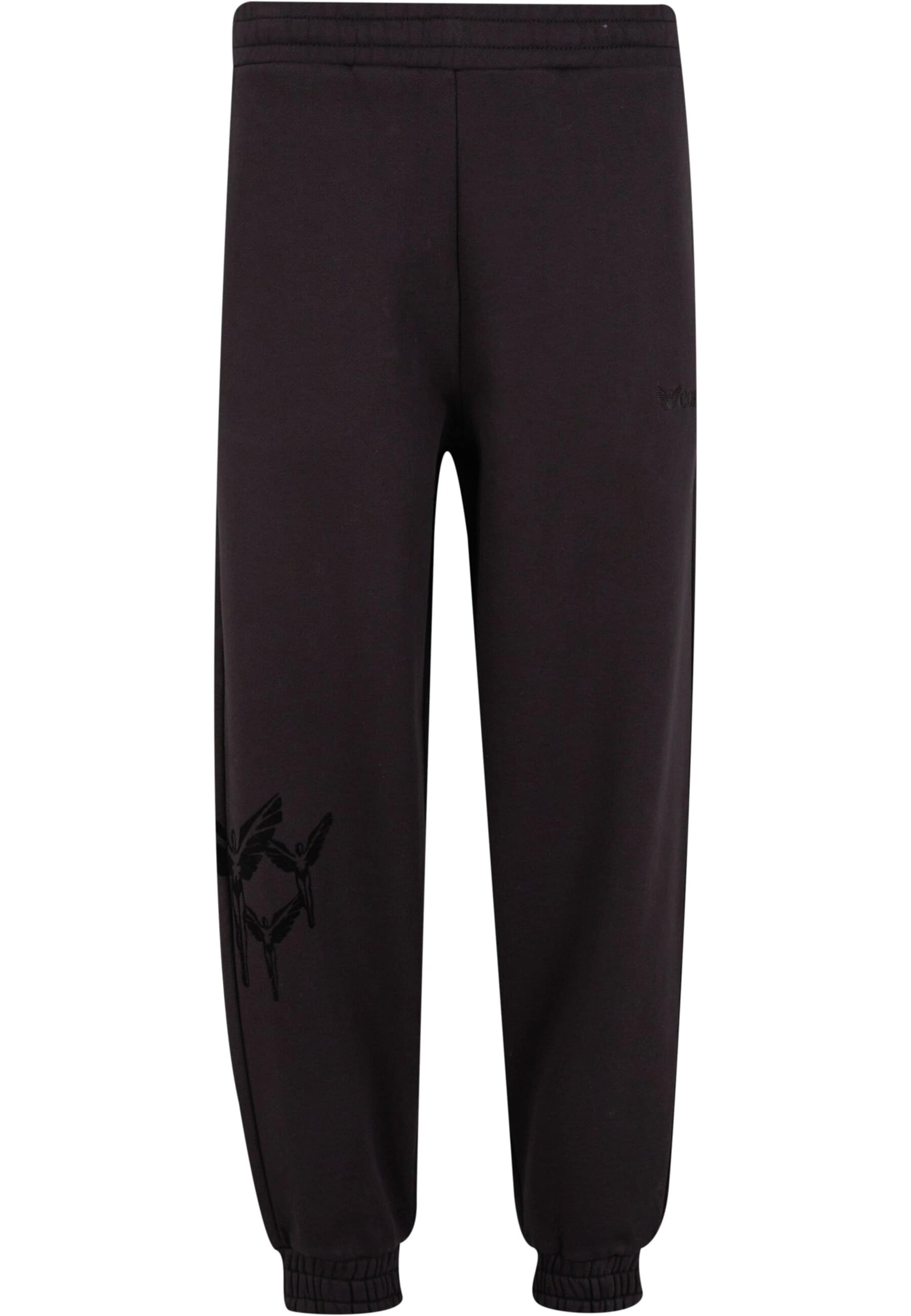 Regular Pantalon Colucci en noir : devant