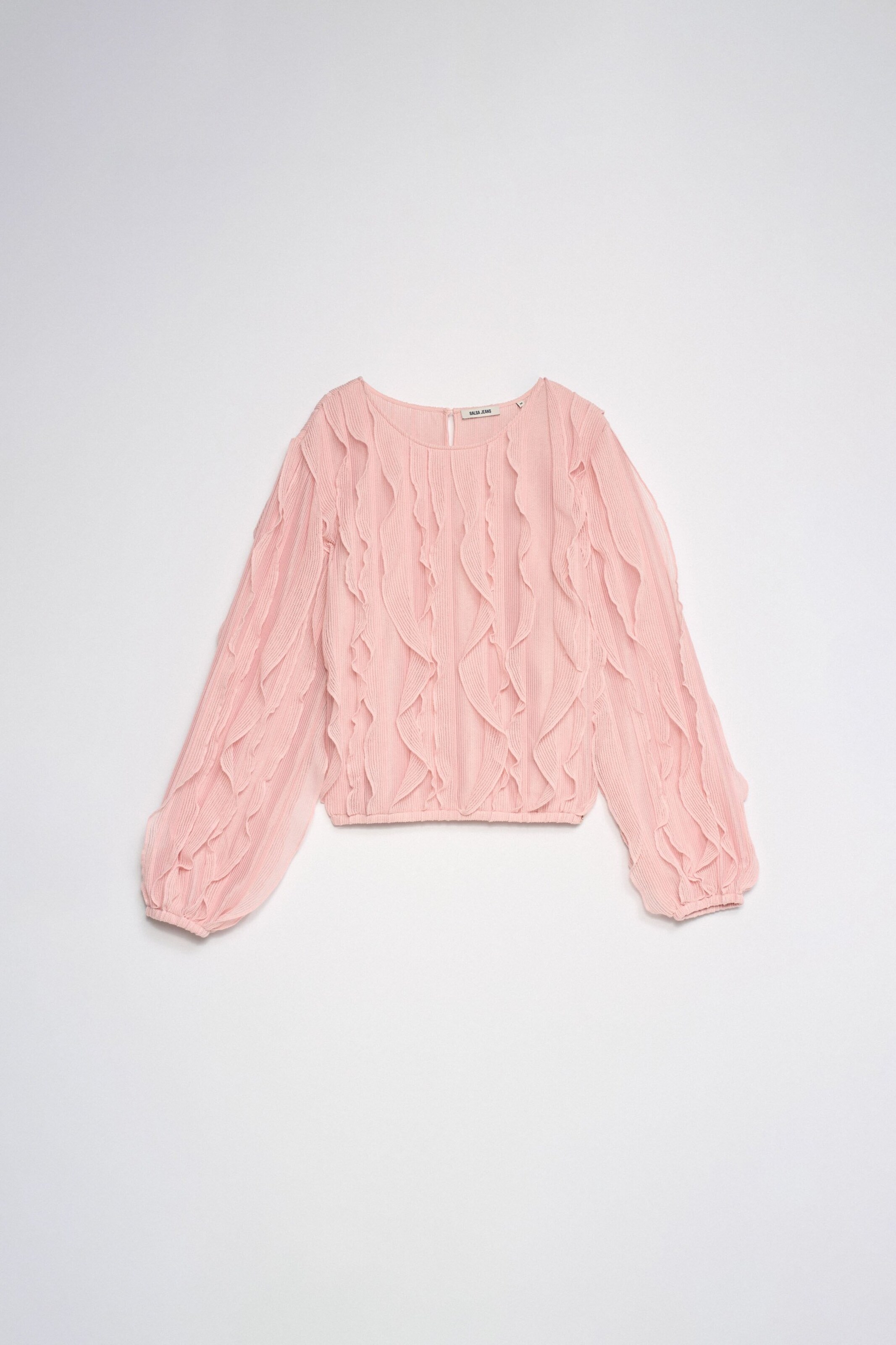 Chemisier Salsa Jeans en rose : devant