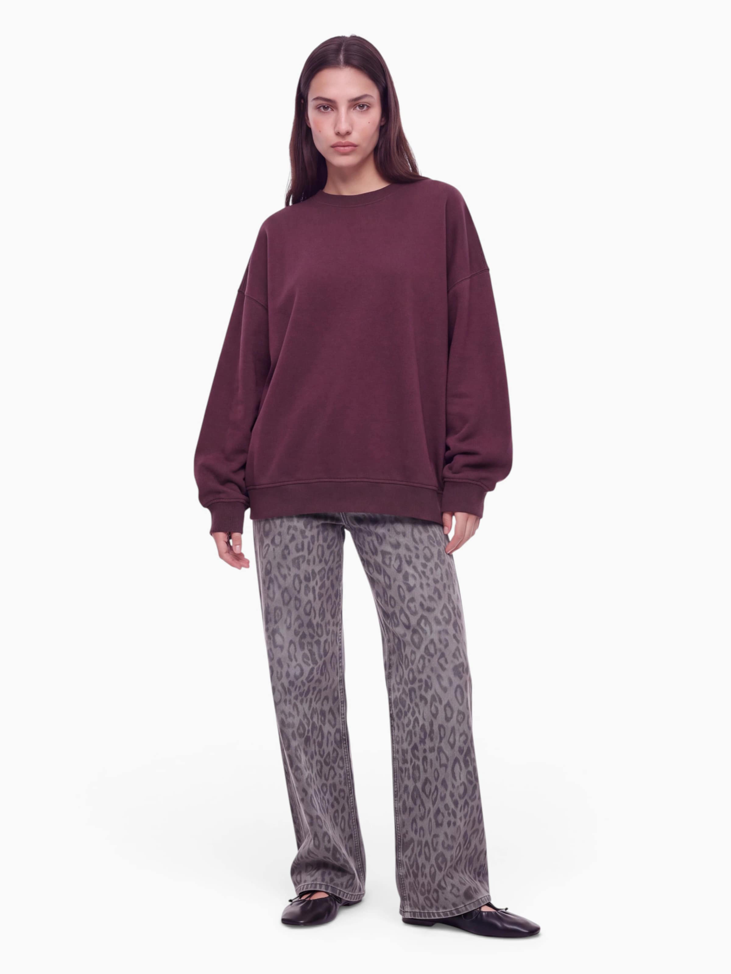 hzl the label Sweater in Red: front