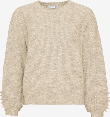 SASSYCLASSY Sweater in Beige: front