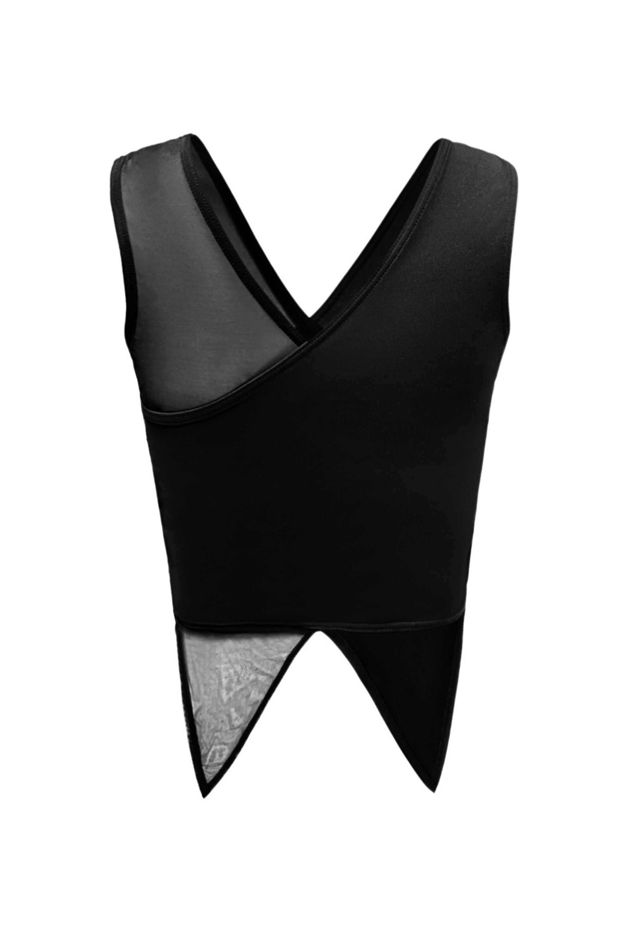 OW Collection Top 'Domino' in Schwarz