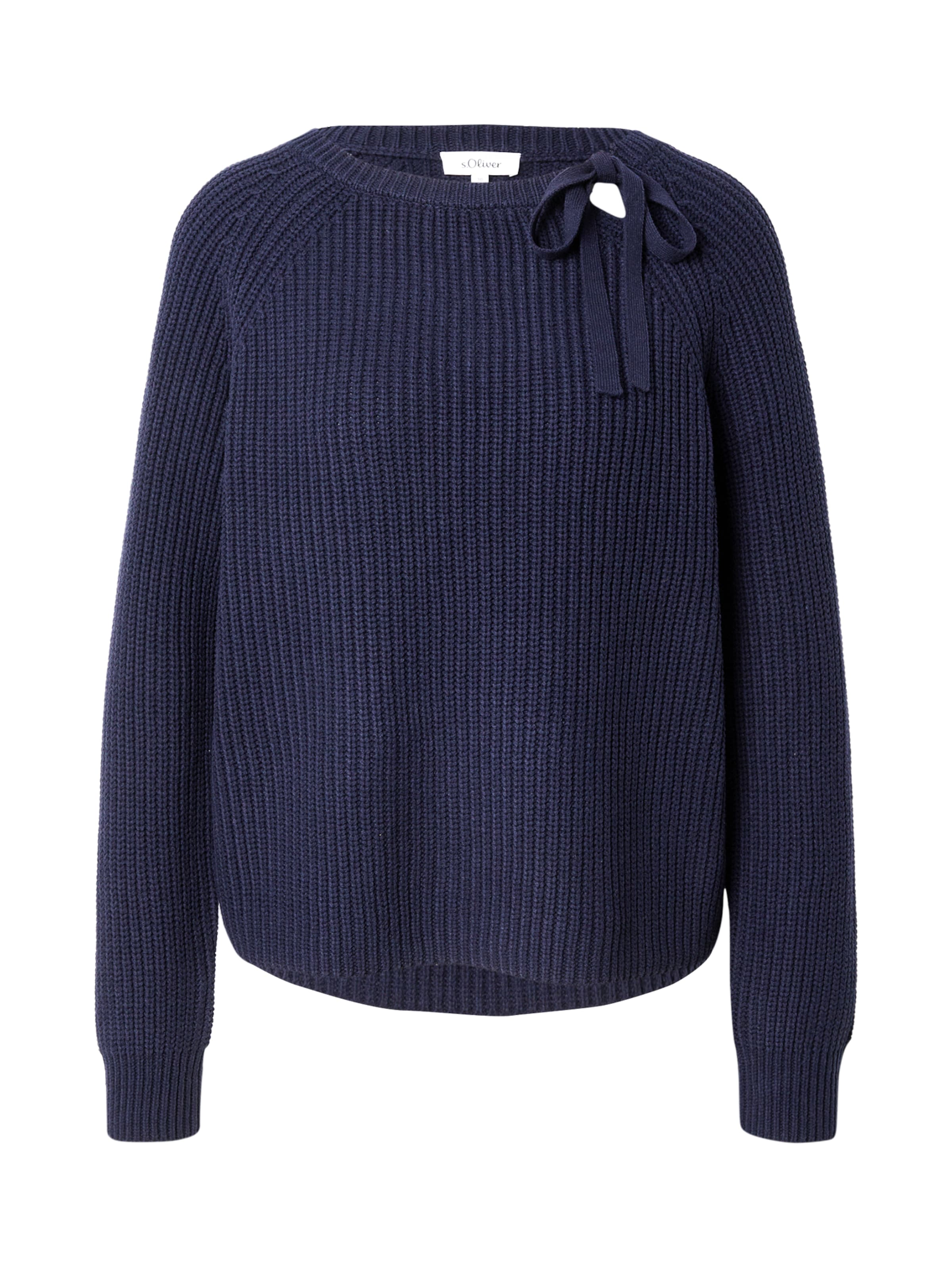 s.Oliver Trui in Blauw: voorkant