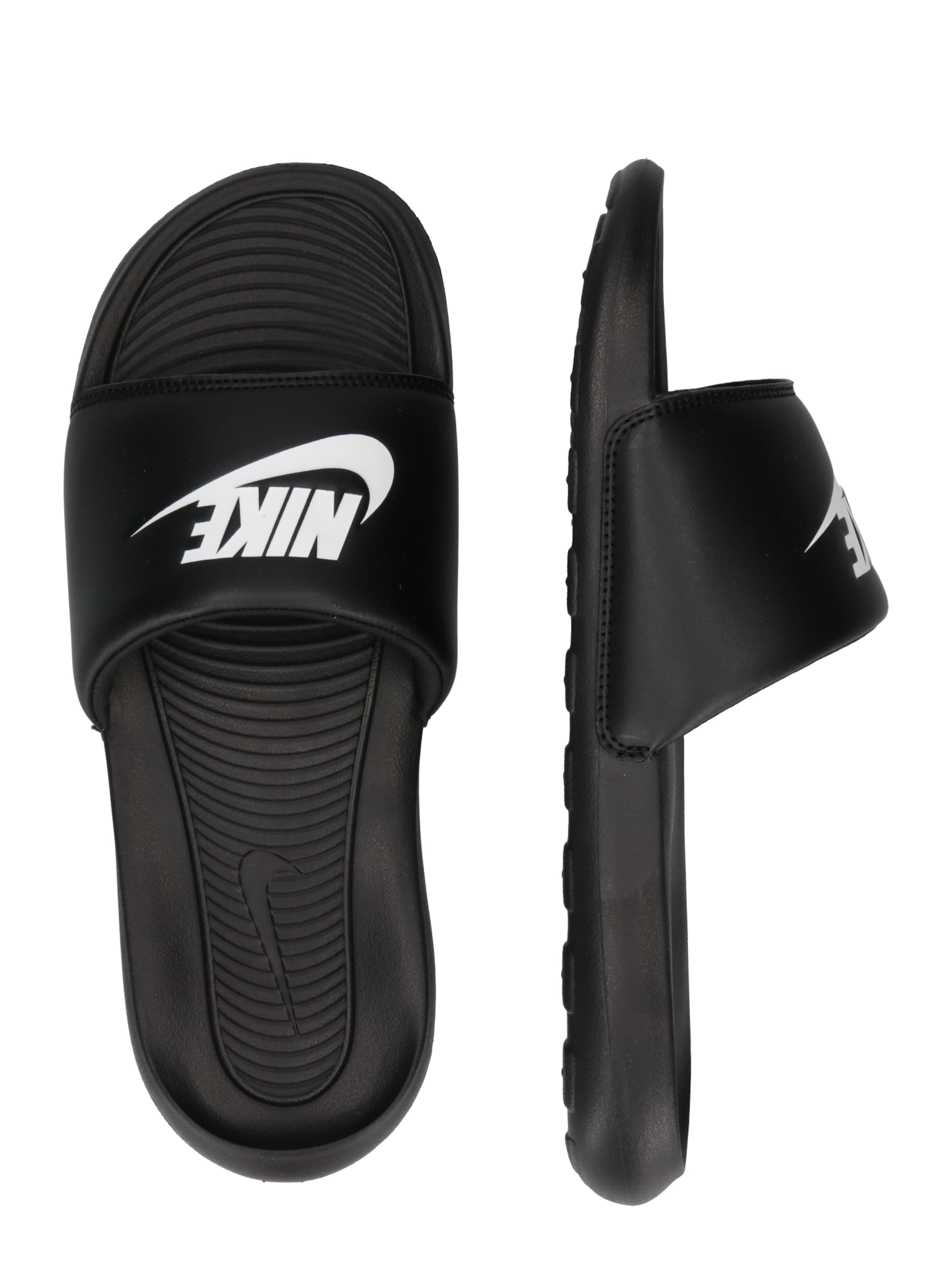 Claquettes / Tongs 'Victori One' Nike Sportswear en noir