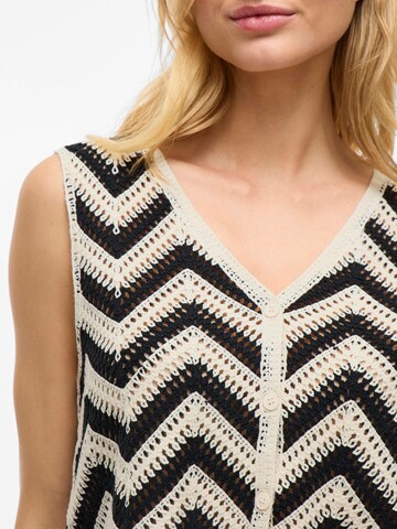 VILA Knitted Top 'Serilda' in Black