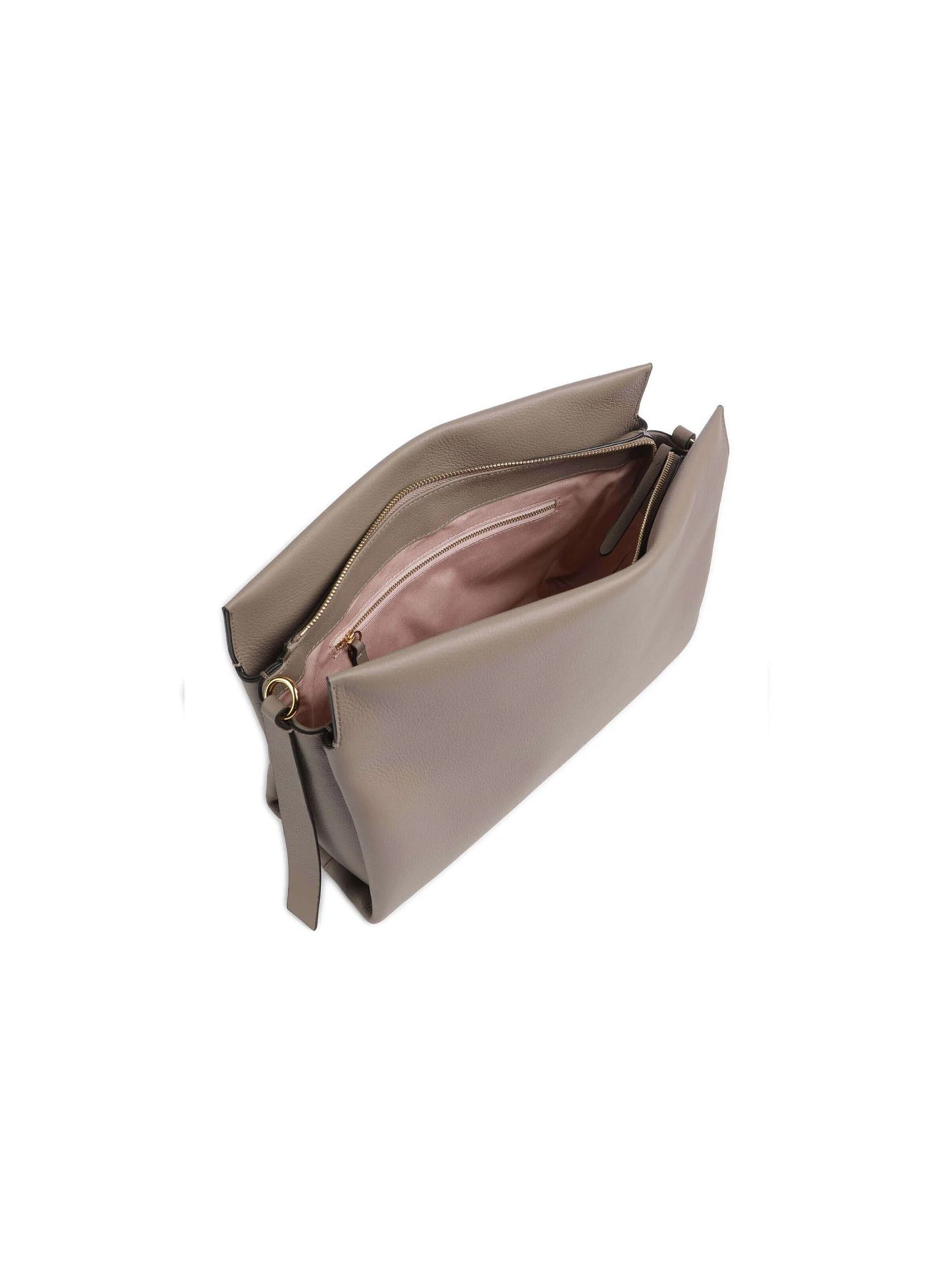 Borsa a mano 'Boheme Grana Double Shoulder Bag' di Coccinelle in grigio